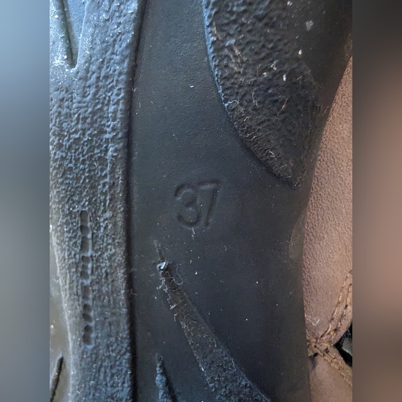 Remonte Zipper and Lace Sneakers, Size 37 (6), Brown and Black - Picture 7 of 7